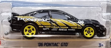 Load image into Gallery viewer, Hot Wheels 2022 &#39;06 Pontiac GTO Black #182 HW Drag Strip 2/10 New Long Card
