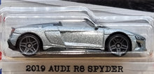 Load image into Gallery viewer, Hot Wheels 2022 2019 Audi R8 Spyder Grey World Class Racers 5/5 New Long Card
