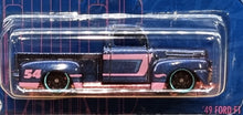 Load image into Gallery viewer, Hot Wheels 2022 &#39;49 Ford F1 Dark Blue 1/5 Blue and Pink Series New Long Card
