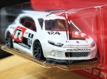 Load image into Gallery viewer, Hot Wheels 2022 Volkswagen Scirocco GT 24 White Volkswagen 3/8 New Long Card
