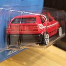 Load image into Gallery viewer, Hot Wheels 2022 Volkswagen Golf MK2 Red Volkswagen 8/8 New Long Card
