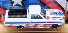 Load image into Gallery viewer, Hot Wheels 2022 &#39;65 Ford Ranchero White Stars &amp; Stripes 1/8 New Long Card
