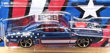 Load image into Gallery viewer, Hot Wheels 2022 &#39;71 Dodge Challenger Navy Blue Stars &amp; Stripes 3/8 New Long Card
