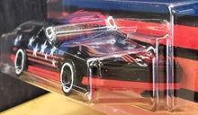 Load image into Gallery viewer, Hot Wheels 2022 1984 Pontiac Firebird Black Stars &amp; Stripes 5/8 New Long Card
