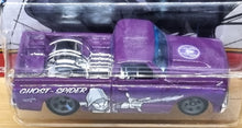 Load image into Gallery viewer, Hot Wheels 2022 &#39;67 Chevy C10 Purple Marvel Spider-Man 5/5 New Long Card

