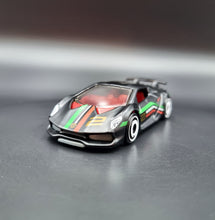 Load image into Gallery viewer, Hot Wheels 2021 Lamborghini Sesto Elemento Black #2 Mystery Models Series 2
