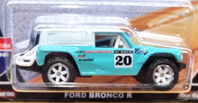 Load image into Gallery viewer, Hot Wheels 2022 Ford Bronco R Aqua American Scene Car Culture 3/5 New Long Card
