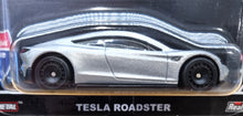 Load image into Gallery viewer, Hot Wheels 2022 Tesla Roadster Silver American Scene Car Culture 5/5 New
