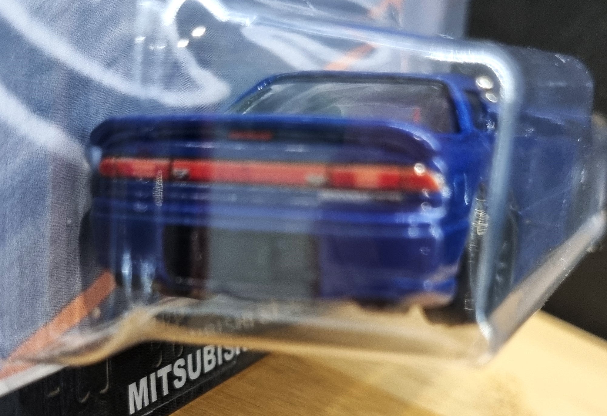 Hot Wheels 1/64 Mitsubishi 3000GT VR-4 - Série Mountain Drifters #2/5 - Modèle Loose Bleu - Neuf