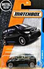 Load image into Gallery viewer, Matchbox 2017 &#39;15 BMW i3 Black #5 MBX Adventure City New Long Card
