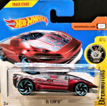 Load image into Gallery viewer, Hot Wheels 2017 EL Viento Pearl Red #75 Experimotors 4/10 New
