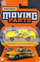 Load image into Gallery viewer, Matchbox 2021 2006 Ford Crown Victoria Taxi Yellow Moving Parts 3/20 New
