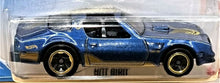 Load image into Gallery viewer, Hot Wheels 2021 Hot Bird Blue #249 Muscle Mania 9/10 New Long Card
