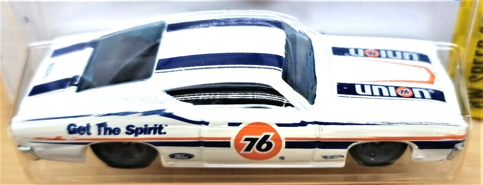 Hot Wheels '69 Ford Torino Talladega - Blue With Speed Graphics (183/250) - View #5