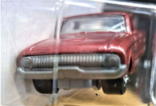 Load image into Gallery viewer, Matchbox 2018 &#39;61 Ford Ranchero Mauve #30 MBX Road Trip 20/35 New Long Card
