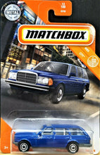 Load image into Gallery viewer, Matchbox 2020 Mercedes-Benz S123 Wagon Blue #13 MBX City New Long Card
