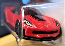 Load image into Gallery viewer, Hot Wheels 2019 Corvette C7 Z06 Convertible Red #95 HW Roadsters 5/5 New
