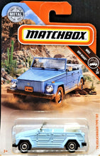 Load image into Gallery viewer, Matchbox 2019 &#39;74 Volkswagen Type 181 Light Blue #75 MBX Off-Road 2/20 New
