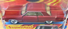 Load image into Gallery viewer, Matchbox 2020 1964 Pontiac Grand Prix Wine Red #14 Superfast New
