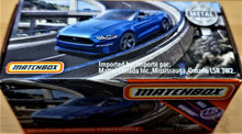 Load image into Gallery viewer, Matchbox 2020 &#39;18 Ford Mustang Convertible Blue #54 MBX Highway New Sealed Box
