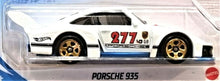 Load image into Gallery viewer, Hot Wheels 2021 Porsche 935 White #58 HW Race Day 5/10 New Long Card - Gold
