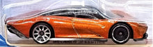 Load image into Gallery viewer, Hot Wheels 2021 McLaren Speedtail Orange #112 Factory Fresh 7/10 New Long Card
