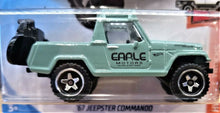 Load image into Gallery viewer, Hot Wheels 2019 &#39;67 Jeepster Commando Turquoise #84 HW Hot trucks 2/10 New
