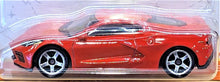 Load image into Gallery viewer, Matchbox 2021 2020 Corvette C8 Red MBX Showroom #40/100 New Long Card
