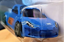 Load image into Gallery viewer, Hot Wheels 2020 Alpine A110 Blue #80 HW Race Day 3/10 New Long Card
