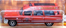 Load image into Gallery viewer, Matchbox 2021 1963 Cadillac Ambulance Red Cadillac Series 4/12 New Long Card
