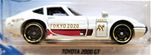Load image into Gallery viewer, Hot Wheels 2020 Toyota 2000 GT White #184 Olympic Games Tokyo 2020 8/10 New

