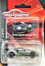 Load image into Gallery viewer, Majorette 2019 Aston Martin Vantage GT8 Silver #229 Premium Cars New Long Card
