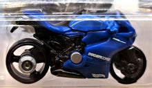 Load image into Gallery viewer, Hot Wheels 2019 Ducati 1199 Panigale Blue #58 HW Moto 2/5 New Long Card
