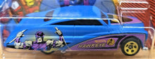 Load image into Gallery viewer, Hot Wheels 2018 Purple Passion Hawkeye Matt Blue Avengers 2/7 New Long Card
