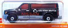 Load image into Gallery viewer, Matchbox 2021 Nissan NV Van Black MBX Metro #66/100 New Long Card
