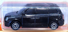 Load image into Gallery viewer, Matchbox 2021 LEVC TX Taxi Black MBX Metro #46/100 New Long Card
