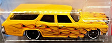 Load image into Gallery viewer, Hot Wheels 2019 &#39;70 Chevelle SS Wagon Yellow #56 HW Flames 3/10 New Long Card
