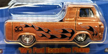 Load image into Gallery viewer, Hot Wheels 2018 &#39;60s Ford Econoline Pickup Brown 50th Anniversary Favorites 3/10
