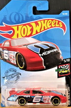 Load image into Gallery viewer, Hot Wheels 2019 Dodge Charger Stock Car Red #76 HW Race Day 5/10 New Long Card
