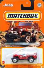 Load image into Gallery viewer, Matchbox 2021 1948 Willys Jeep Red MBX Off-Road #76/100 New Long Card
