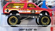 Load image into Gallery viewer, Hot Wheels 2016 Chevy Blazer 4x4 Red #213 HW Rescue 3/10 New
