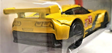 Load image into Gallery viewer, Hot Wheels 2015 Corvette C7.R Yellow #155 HW Race World Race 10/10 New Long Card

