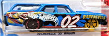 Load image into Gallery viewer, Hot Wheels 2018 &#39;70 Chevelle SS Wagon Blue HW Daredevils 1/5 New Long Card
