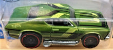 Load image into Gallery viewer, Hot Wheels 2020 &#39;69 Chevelle Green #15 Tooned 4/10 New Long Card
