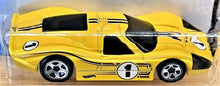 Load image into Gallery viewer, Hot Wheels 2021 &#39;67 Ford GT40 MK.IV Yellow #106 HW Race Day 8/10 New Long Card
