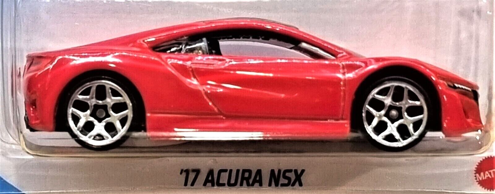 Hot Wheels 2021 '17 Acura NSX Red #148 HW Turbo 5/5 New Long Card