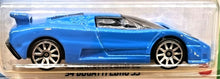 Load image into Gallery viewer, Hot Wheels 2021 &#39;94 Bugatti EB110 SS French Racing Blue #224 HW Exotics 6/10 New
