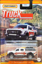 Load image into Gallery viewer, Matchbox 2021 &#39;17 Ford Skyjacker Super Duty F-350 White Truck Series #11/12 New
