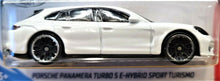 Load image into Gallery viewer, Hot Wheels 2020 Porsche Panamera Turbo S E-Hybrid Sport Turismo White #44 New
