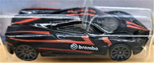 Load image into Gallery viewer, Hot Wheels 2019 Pagani Huayra Black #148 HW Speed Graphics 5/10 New Long Card

